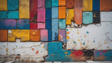 Aufkleber - Vivid Urban Street Scene