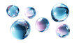 © Pixel Perfect PNG - Floating iridescent bubbles on a transparent background