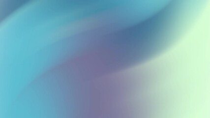 Fototapete - Abstract Light Waves with Soft Flowing Colors Creating a Calm Atmosphere