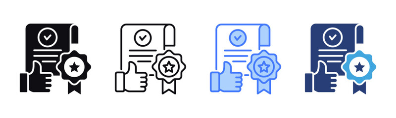 Poster - Quality icon sheet multiple style collection