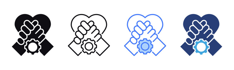 Poster - Support icon sheet multiple style collection