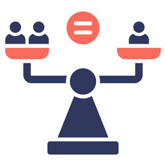 Poster - Impartiality Mixed Icon