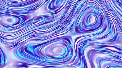 Poster - Colorful abstract animated background. The movement of a transparent multi-colored glass surface. Active movement of the liquid effect. Conceptual