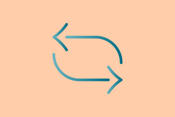 Poster - Search icon. icon related to UI elements. suitable for web site, app, user interfaces,element, printable etc. line icon style. simple vector design editable