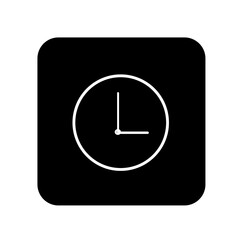 Wall Mural - alarm clock icon