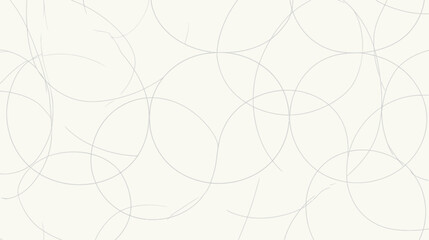 Poster - Intersecting circles create pattern abstract light background details