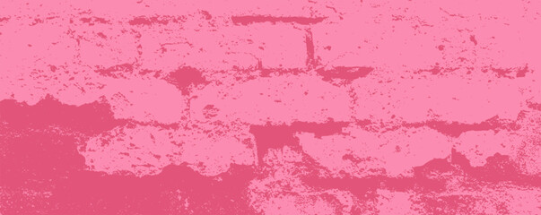 Poster - Vivid textured wall creates an artistic backdrop in a vibrant pink hue with rough surfaces and unique patterns