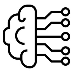 Poster - AI vector icon