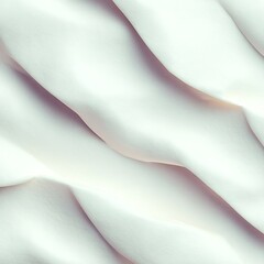 Poster - Cream Off-White Wax Paper Texture with Subtle Waves and Natural Shadow