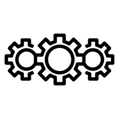 Poster - automation vector icon
 