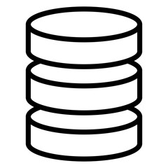 Poster - server vector icon