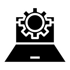 Poster - software vector icon