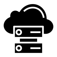 Poster - cloudbased vector icon