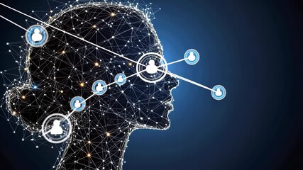 Poster - This presentation highlights how technology and neuroscience combine to shape human experience using neural networks and connectivity