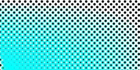 Poster - Abstract multi-colored halftone dots artistic design pop art pattern of geometric shapes colorful background, texture effect monochrome halftone dot seamless design color abstract patterns background.