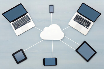 Poster - Cloud Computing Network Connected Devices Sharing Data