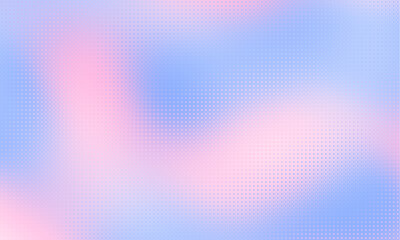 Aufkleber - Gradient color background with geometric halftone pattern.