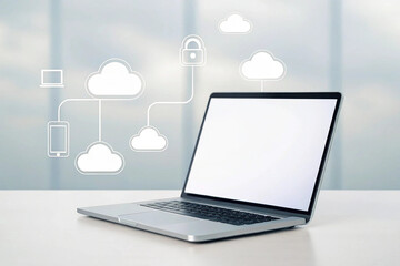 Poster - Secure Cloud Computing and Data Synchronization on Laptop