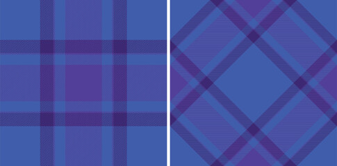 Aufkleber - Stylish plaid patterns. Two variations, classic diagonal. Suitable for backgrounds, textiles, designs needing a touch of tradition with modern flair.