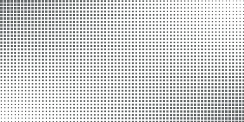 Poster - Black polka dots seamless pattern on white background.