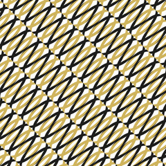 Poster - Diagonal stripe texture. Yellow blue pattern. Repeating abstract lines. Vector modern design.