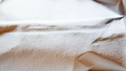 Poster - White paper texture with folds and rough surface, ideal for backgrounds and designs