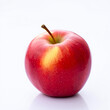 © Khadiza - Single red apple on white background fresh fruit