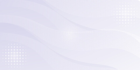 Poster - modern abstract white gradient background. Vector illustration