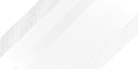 Poster - Abstract white and grey gradient color with modern geometric background for graphic design element. vector