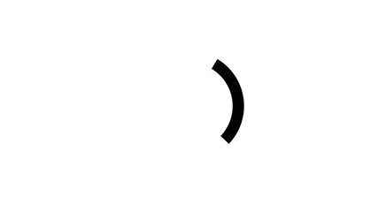 Aufkleber - Clean Circular Loading Animation Concept
