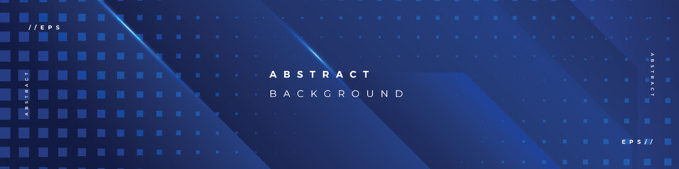 Wall Mural - Luxury abstract technology linkedin banner template