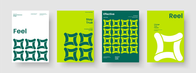 Wall Mural - geometric report template. isolated flyer layout. modern brochure design. poster. background. book c