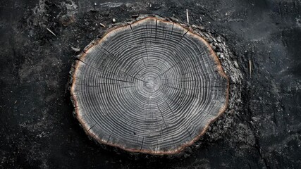 Poster - Close-up of a wooden plank on a surface, perfect for background or texture
