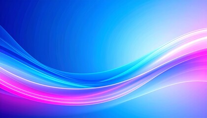 Poster - Abstract Blue Pink Wave Background, Abstract art, Background design