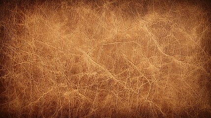 Poster - Distressed Brown Textured Surface with Artistic Worn Style and Vintage Backdrop Pattern Details
