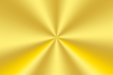 Poster - Illustration of light beams against yellow background, copy space