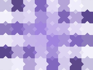 Poster - Full frame shot of multicolored geometric shaped background, copy space