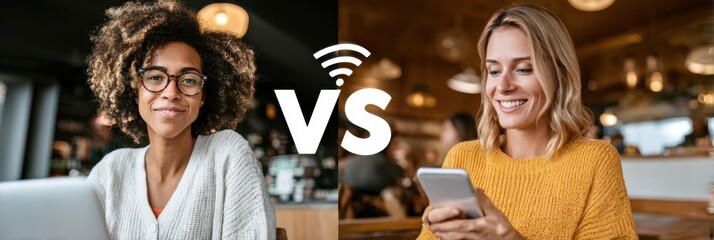 Poster - Public Wi-Fi Risks Compared to the Security of Using a VPN in a Cafe Setting for Safe Browsing
