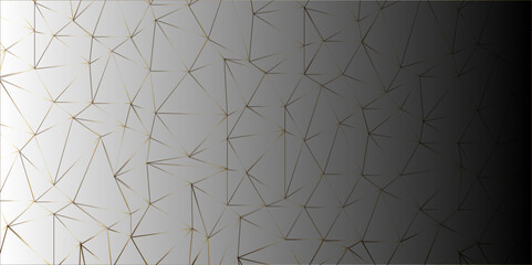 Abstract of simple gray line triangle pattern geometric background .white background creative and geometric shape with white luxury pattern .Gray and white geometric background with low poly triangle