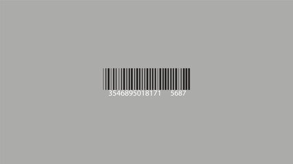  Simple fake bar code. Barcode product distribution icon label Collection.  Barcode scanner icon vector icon 