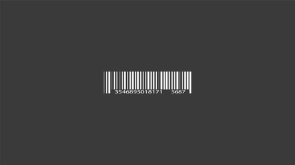  Simple fake bar code. Barcode product distribution icon label Collection.  Barcode scanner icon vector icon 