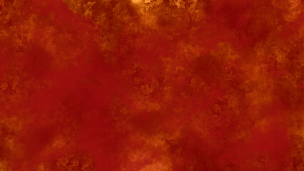 Wall Mural - A fiery red and orange abstract background.
Warm tones of red and gold blending together.