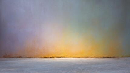 Poster - Soft Gradient Background with Earthy Tones in Subtle Light
