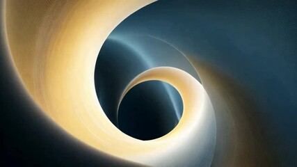 Poster - Abstract Swirls: A mesmerizing display of fluid forms and gentle colors create an artistic visualization. The image exudes both energy and calm.
