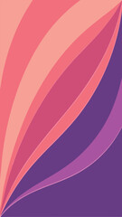 Poster - Abstract colorful curved stripes design with gradient color for modern background