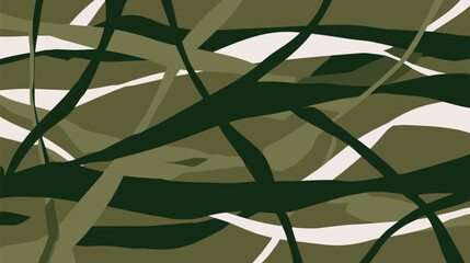 Poster - Abstract shapes overlap creating artistic background texture design pattern