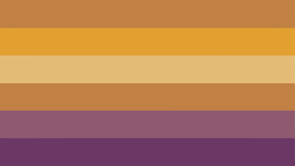 Poster - Abstract horizontal bands of warm tones perfect for diverse design applications