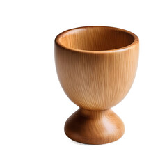 Poster - A traditional wooden cup-and-ball toy, isolated on a empty plain background