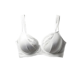 Poster - A padded bra with underwire support, isolated on a empty plain background