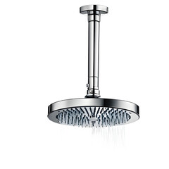 Poster - A modern shower head with multiple jets, isolated on a empty plain background